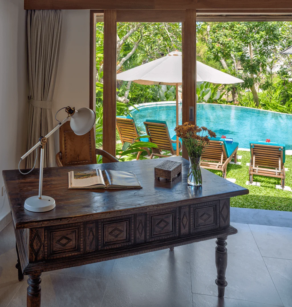 Master Bedroom at Villa Frangipani Canggu